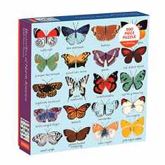 Mudpuppy Butterflies of North America 500 Piece Family Jigsaw Puzzle, Butterfly Puzzle with Recognizable Butterflies from Around North America