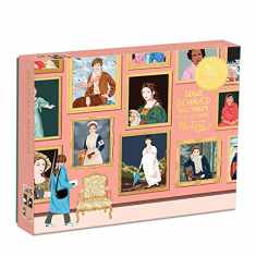Galison Herstory Museum Puzzle, 1,000 Pieces, 20” x 27” – Jigsaw Puzzle Featuring Empowering Artwork from Ana San Jose with Shiny, Foil Accents – Thick, Sturdy Pieces, Great Gift Idea, Multicolor