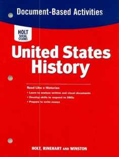 United States History: Document-Based Question Activities