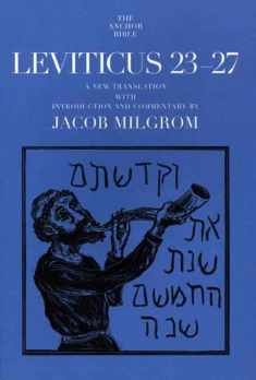 Leviticus 23-27 (The Anchor Yale Bible Commentaries)