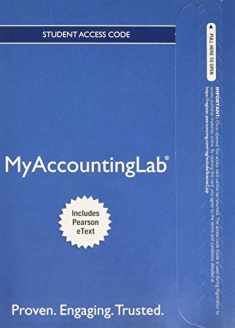 Horngren's Financial & Managerial Accounting: The Financial Chapters -- MyLab Accounting with Pearson eText