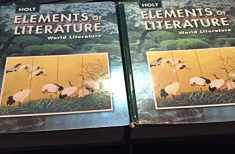 Elements of Literature: Student Edition World Literature 2006