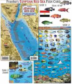 Egyptian Red Sea Dive Map & Reef Creatures Guide Franko Maps Laminated Fish Card
