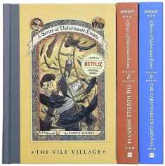 The Dilemma Deepens: A Box of Unfortunate Events, Books 7-9 (The Vile Village; The Hostile Hospital; The Carnivorous Carnival)