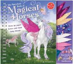Klutz The Marvelous Book of Magical Horses: Dress Up Paper Horses & Their Fairy Friends Book , 10.25" Length x 0.75" Width x 9.5" Height