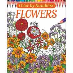 Color By Numbers - Flowers (Chartwell Coloring Books)