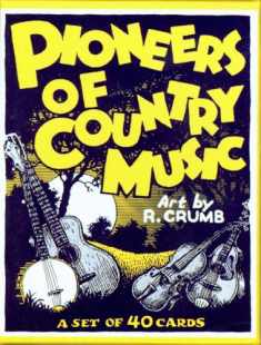 Pioneers of Country Music Boxed Trading Card Set by R. Crumb