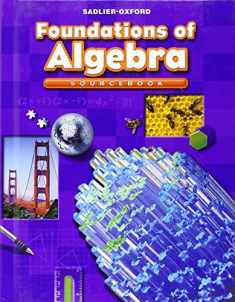 Foundations of Algebra: Sourcebook