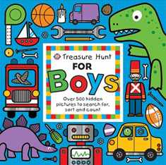 Treasure Hunt for Boys: Over 500 hidden pictures to search for, sort and count!