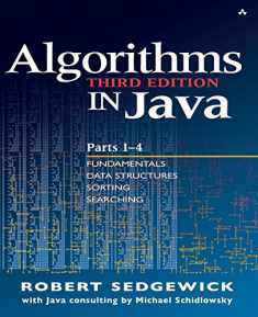 Algorithms in Java, Parts 1-4