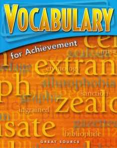 Student Edition Grade 7 2006: First Course (Great Source Vocabulary for Achievement)