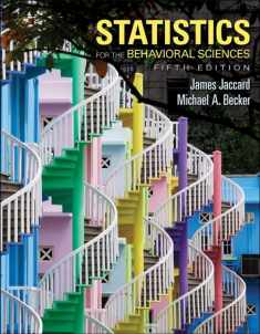 Statistics for the Behavioral Sciences (PSY 471 Applied Behavioral Analysis and Remediation)