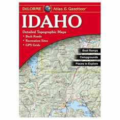 Garmin DeLorme Atlas & Gazetteer Paper Maps- Idaho, AA-008798-000