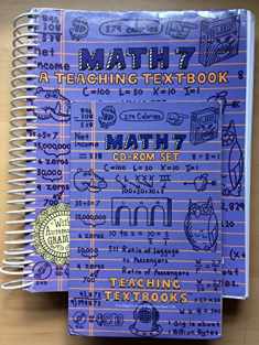 Math 7: Teaching Textbooks (Book Only)