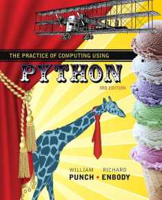 Practice of Computing Using Python, The
