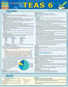 Nursing TEAS Guide (Quick Study Academic)