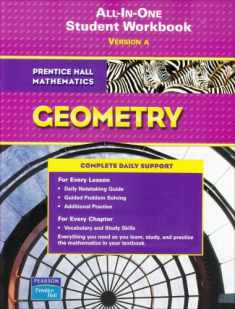 All-in-one Student Workbook : Version A (Prentice Hall Mathematics, Geometry)