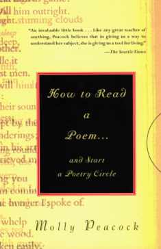 How to Read a Poem...: and Start a Poetry Circle
