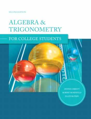 Sell Buy Or Rent Algebra And Trigonometry For College - 