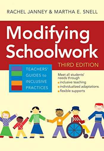 Modifying Schoolwork Third Edition Teachers Guides