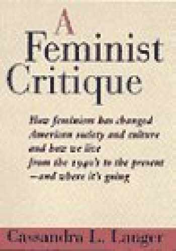 Sell, Buy or Rent A Feminist Critique 9780064350259 0064350258 online