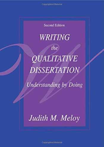 By dissertation doing qualitative understanding writing