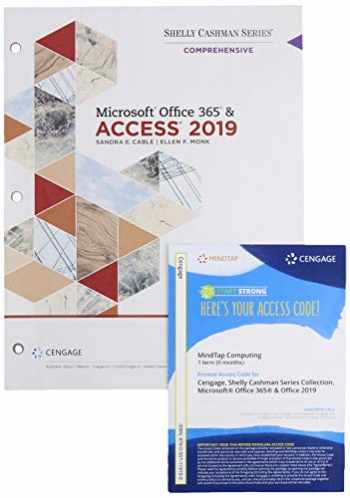 shelly cashman series microsoft office 365 & excel 2019 comprehensive