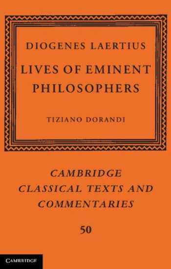 diogenes laertius lives of eminent philosophers
