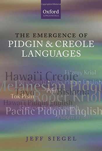 contact languages pidgins and creoles