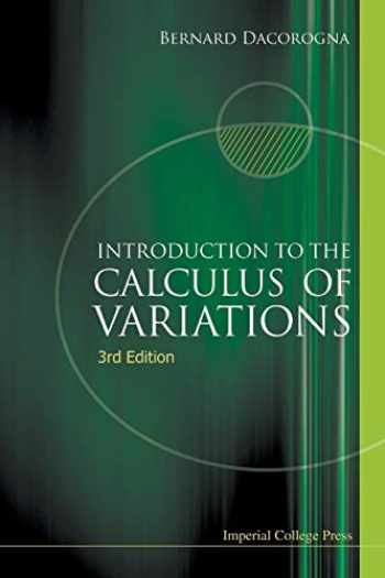 Sell Buy Or Rent Introduction To The Calculus Of Variations 3rd Ed