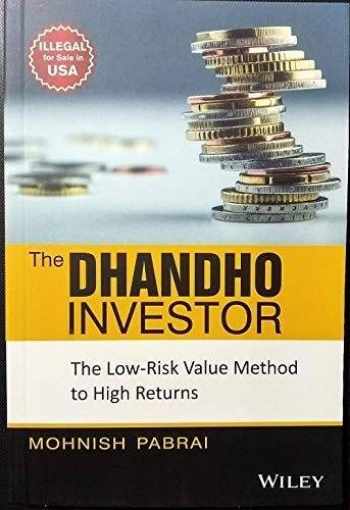 the dhandho investor by mohnish pabrai summary