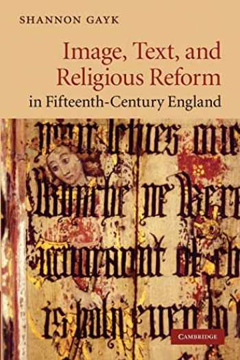 Sell, Buy or Rent Image, Text, and Religious Reform in Fifteenth