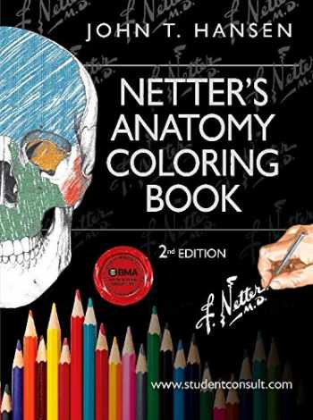 Download Sell, Buy or Rent Netter's Anatomy Coloring Book: with ...