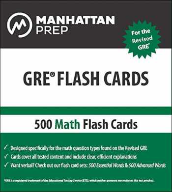 gre math flash cards