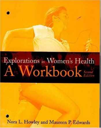 Sell, Buy or Rent Explorations In Women's Health: A Workbook