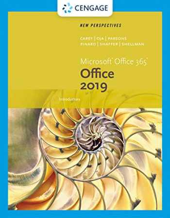 new perspectives microsoft office 365 & excel 2019