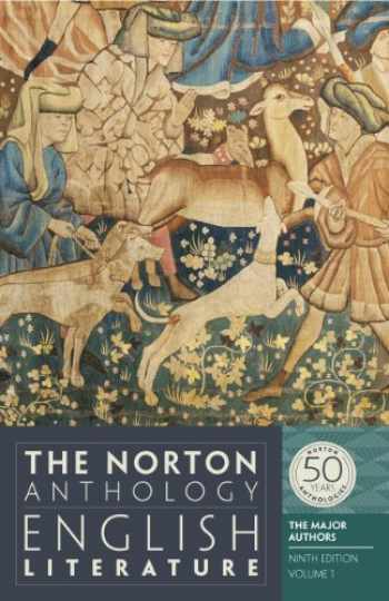 norton anthology of english literature