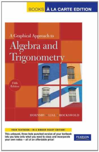 a graphical approach to college algebra 5th edition pdf download