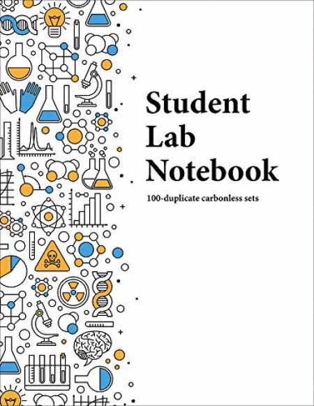 Student Lab Notebook: 100 Spiral Bound duplicate pages(Package may